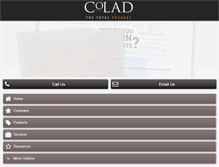 Tablet Screenshot of colad.com